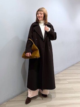 CHIEさん（レディース・158cm）の冬コーディネート