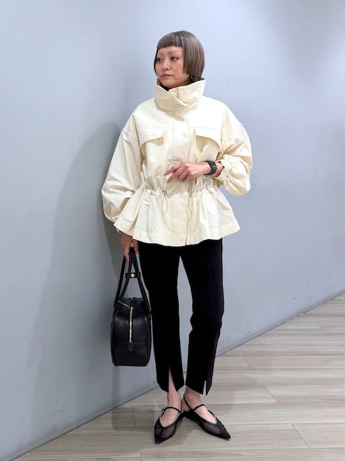 BABYLONE（バビロン） パンツ ストレッチクロップドパンツ レディース