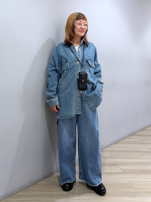 Babylon デニムビックシャツ BABYLONE｜デニムビッグシャツ | Rakuten