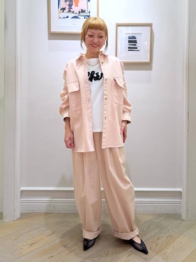 CHIEさん（レディース・158cm）の冬コーディネート