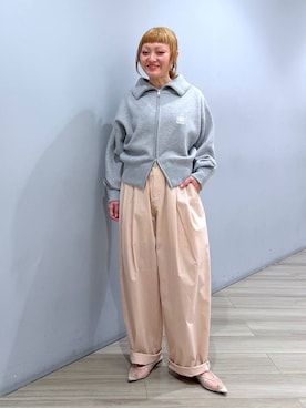 CHIEさん（レディース・158cm）の冬コーディネート