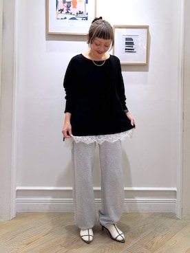 CHIEさん（レディース・158cm）の冬コーディネート