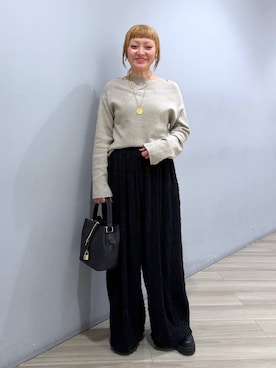 CHIEさん（レディース・158cm）の冬コーディネート