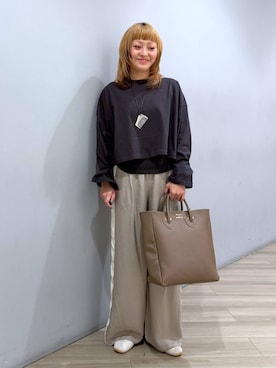 CHIEさん（レディース・158cm）の春コーディネート
