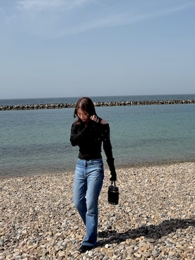 「YANUK（ヤヌーク）のアイテム」を使った、fukiさん（レディース・149cm）の春コーディネート