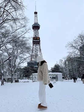 fukiさん(レディース・149cm)の冬コーディネート