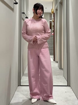 小坂  紗麗さん（レディース・162cm）の春コーディネート