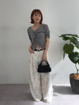 「mystic（ミスティック）のアイテム（サンダル）」を使った、mika🍊さん（レディース・155cm）の春コーディネート