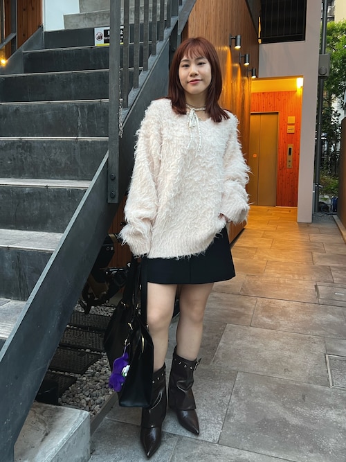 花　チャコールグレーXS 新色チャコールグレーが登場！/低身長/高身長/2サイズ展開◎】スリット