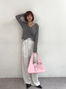 mika🍊さん（レディース・155cm）の春コーディネート