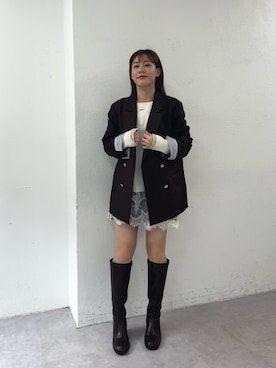 mika🍊さん(レディース・155cm)の冬コーディネート