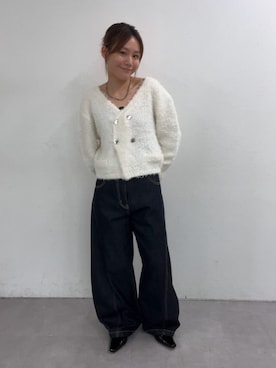 「mystic（ミスティック）のアイテム（その他シューズ）」を使った、mika🍊さん（レディース・155cm）の夏コーディネート