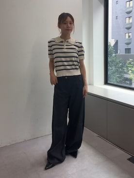 「mystic（ミスティック）のアイテム（その他シューズ）」を使った、mika🍊さん（レディース・155cm）の夏コーディネート