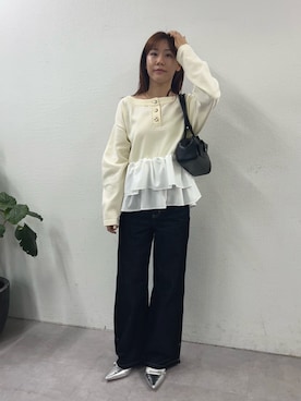 mika🍊さん（レディース・155cm）の冬コーディネート