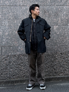 sawakitaさん（メンズ・169cm）の冬コーディネート