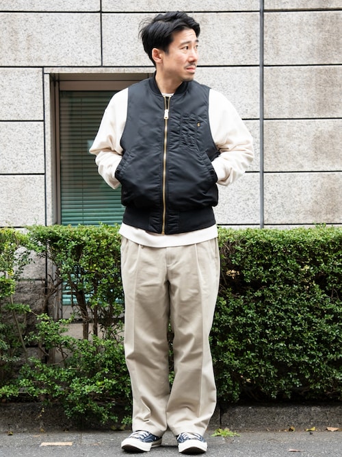 Alpha Industries（アルファ・インダストリーズ） ma1 ma-1 Alpha