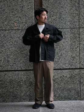 「Alpha Industries（アルファインダストリーズ）のアイテム」を使った、sawakitaさん（メンズ・170cm）の夏コーディネート