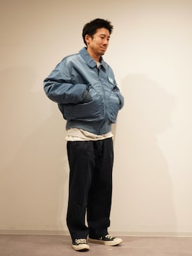 「alpha」｜sawakitaさん（メンズ・169cm）の冬コーディネート