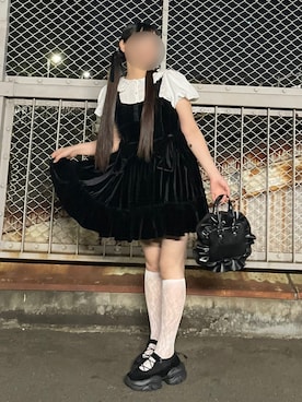 「MARY QUANT（マリークワント）のアイテム」を使った、陽立 ひとえさん（レディース・156cm）の秋コーディネート