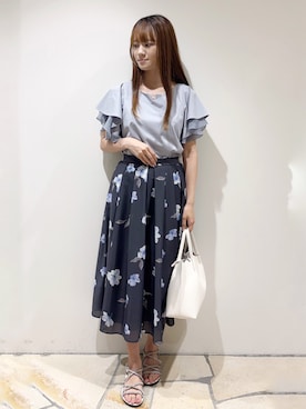 miaさん（レディース・155cm）の夏コーディネート