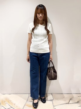「index（インデックス）のアイテム」を使った、miaさん（レディース・155cm）の夏コーディネート