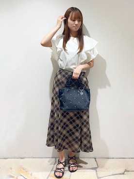 miaさん（レディース・155cm）の夏コーディネート