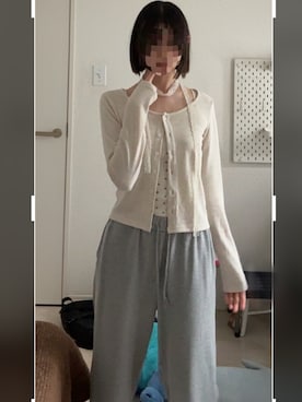 「NICE CLAUP（ナイスクラップ）のアイテム」を使った、すみれれんさん（レディース・160cm）の春コーディネート