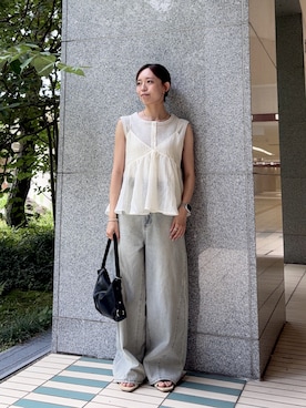 nanaseさん(レディース・156cm)の夏コーディネート