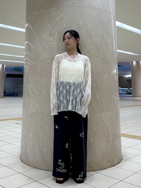 nanaseさん（レディース・156cm）の夏コーディネート