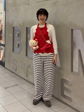ビームスクチュールさん(レディース・158cm)の夏コーディネート