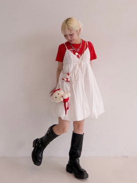 ビームスクチュールさん(レディース・152cm)の夏コーディネート