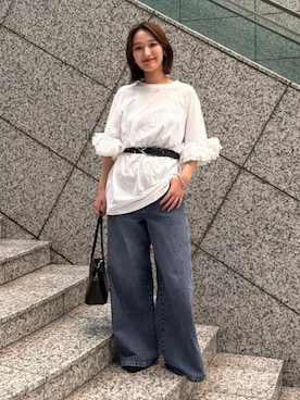 ビームスクチュールさん(レディース・163cm)の夏コーディネート