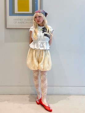 ビームスクチュールさん(レディース・152cm)の春コーディネート