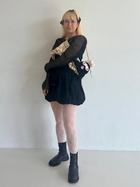 ビームスクチュールさん(レディース・155cm)の夏コーディネート
