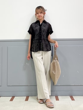 アオさん(レディース・162cm)の夏コーディネート