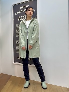 「AIGLE（エーグル）のアイテム」を使った、tsukiさん（レディース・171cm）の春コーディネート