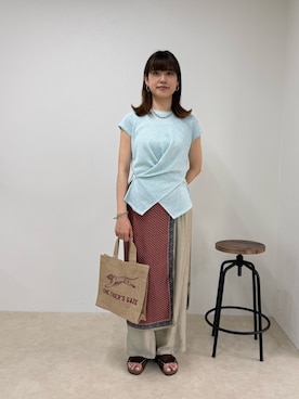 fukamiiiさん（レディース・165cm）の夏コーディネート