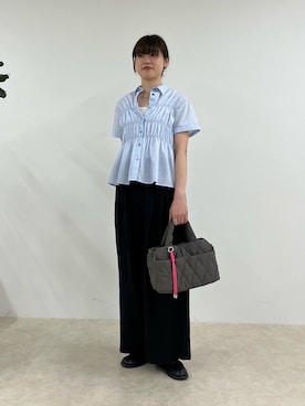 「fredy emue（フレディエミュ）のアイテム」を使った、fukamiiiさん（レディース・165cm）の春コーディネート