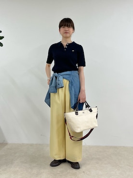 「fredy emue（フレディエミュ）のアイテム」を使った、fukamiiiさん（レディース・165cm）の春コーディネート
