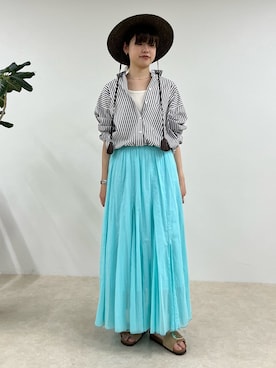 「fredy emue（フレディエミュ）のアイテム」を使った、fukamiiiさん（レディース・165cm）の春コーディネート