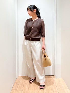 「grove（グローブ）のアイテム」を使った、memeさん（レディース・149cm）の春コーディネート