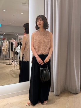 「grace grace （グラスグラス）のアイテム」を使った、RIOさん（レディース・161cm）の夏コーディネート