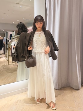 RIOさん(レディース・161cm)の春コーディネート