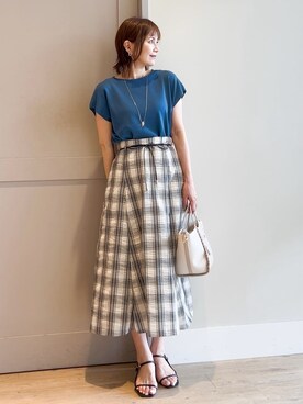 yamakoさん(レディース・154cm)の夏コーディネート