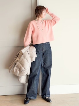 yamakoさん（レディース・154cm）の冬コーディネート