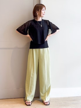 yamakoさん(レディース・154cm)の夏コーディネート