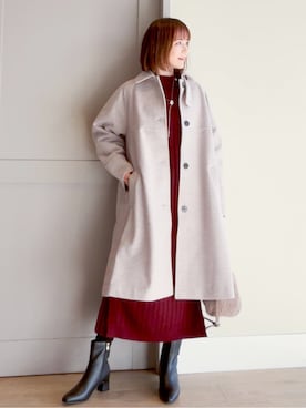 yamakoさん（レディース・154cm）の冬コーディネート