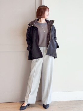 yamakoさん(レディース・154cm)の冬コーディネート