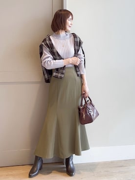yamakoさん(レディース・154cm)の秋コーディネート