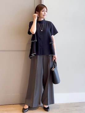yamakoさん（レディース・154cm）の夏コーディネート